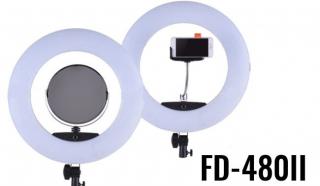 LED kruhové svetlo 3200 - 5500K so stmievačom 96W model FD-480 II