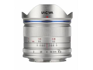 Objektív Laowa C-Dreamer Standard 7.5 mm f / 2.0 pre Micro 4/3 - strieborný