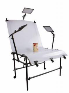 Profesionálny fotografický stôl s upínacími ramenami 110x200cm BRESSER Y-18B