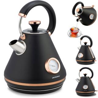 Rýchlovarná kanvica s teplomerom 1,7 l Berdsen BD-701 čierna