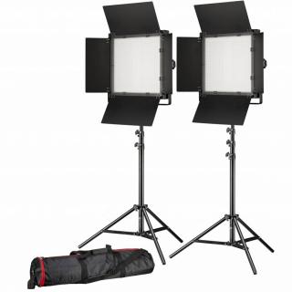 Štúdiový set LED foto / video 2x LS-900 54 W / 8 860 LUX + 2x statív