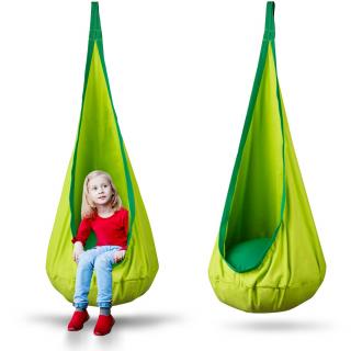 Zelené závesné kreslo Neo-Sport Cocoon