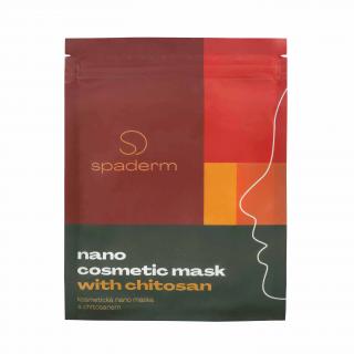 Spaderm nano cosmetic maska with chitosan, kozmetická nano maska s chitosanom, 1 ks