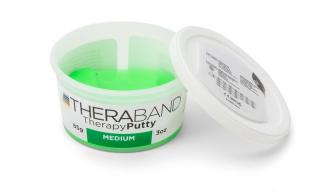THERA-BAND Therapy Putty, terapeutická hmota 85g, zelená, stredná