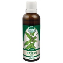 Gaštan pravý - tinktúra z púčikov P22 Objem: 50 ml