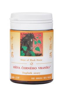 HRIVA ČIERNEHO VRANÍKA - HE SHOU WU WAN - TCM Herbs Objem: 100 tabliet / 30 g