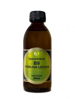 Lipozomálna kyselina listová B9 Obsah: 200 ml
