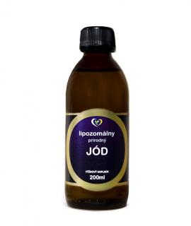 Lipozomálny prírodný jód Obsah: 200 ml