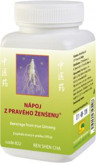 Nápoj z pravého ženšena® - Ren shen cha - TCM Herbs Objem: 100 g