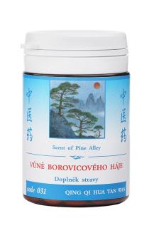 VOŇA BOROVICOVÉHO HÁJA - QING QI HUA TAN - TCM Herbs Objem: 100 tabliet / 30 g