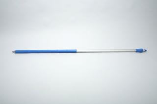 549 825 Násada hliníková ergonomická s prietokom vody Plast / PP + Hliník1750 x Ø 32 mm Farba: Modrá