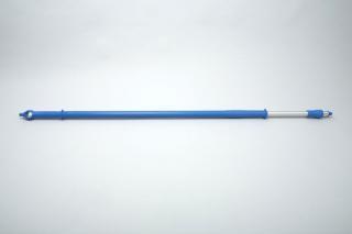 549 826 Násada hliníková teleskopická ergonomická s prietokom vody Plast / PP + Hliník 1720 - 2820 x Ø 32 mm Farba: Modrá