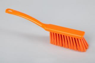 590 252 Zmeták s rúčkou zaliaty živicou mäkký Plast / PBT 0,30 x 50 mm hladká 340 x 35 mm Farba: Oranžová