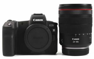 Canon EOS R + RF 24-105mm  f/4L IS USM  + VIP SERVIS 3 ROKY + 128GB SD karta zadarmo + puzdro zadarmo + 3% zľava na ďalší nákup