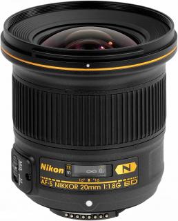 Nikon AF-S 20mm f/1,8G ED  + VIP SERVIS 3 ROKY + UV filter zadarmo + 3% zľava na ďalší nákup