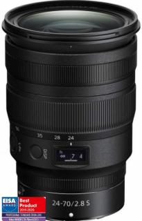 Nikon FX Zoom-Nikkor Z 24-70mm f/2.8 S  + VIP SERVIS 3 ROKY + UV filter zadarmo + 3% zľava na ďalší nákup