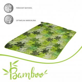 Letné paplóny BAMBOO KREMNICA GREEN | 240g | 140x200 cm