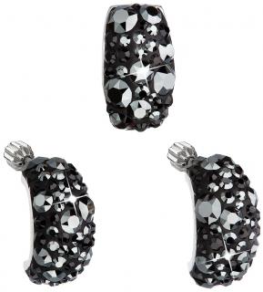 Súprava šperkov so Swarovski Crystals náušnice a prívesok - Elegant  Ag 925/1000 Hmotnosť Ag 925/1000: 5 g + RH