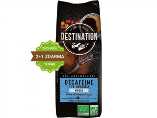 2+1 Zdarma bio bezkofeínová káva mletá 100% Arabica DESTINATION 250g