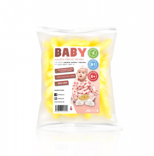MINIOS Baby kukurično-pšenové chrumky 60g