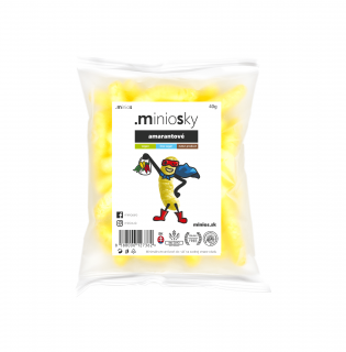 MINIOS Miniosky kukuričné chrumky amarantové 40g