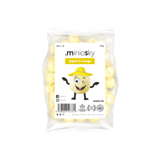MINIOS Miniosky kukuričné chrumky jogurt a mango 60g