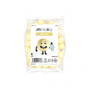MINIOS Miniosky kukuričné chrumky jogurtové 60g