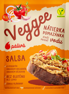 Veggee nátierka pikantná salsa MÄSPOMA 65g