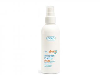 ZIAJA Hydratačné mlieko na opaľovanie v spreji SPF 30 170 ml