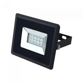 10W LED reflektor E-Series SMD, čierny, modré svetlo