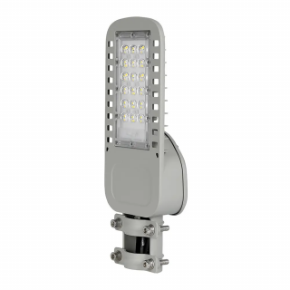 30W LED pouličné svietidlo, 4050lm (135lm/W), 120°, SAMSUNG chip Denná biela