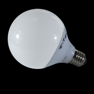 E27 LED Žiarovka 10W, G95 Teplá biela
