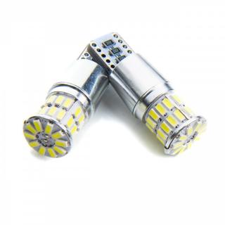 Einparts LED auto žiarovka W5W T10 38 SMD 3014 CANBUS 9-16V 6000K balenie 2ks [EPL212]
