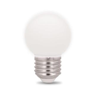 Forever Light sada 5ks LED žiaroviek E27, G45, 2W, biela