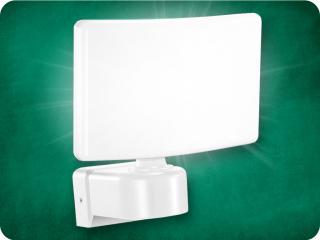 LED bezrámový reflektor 30W, 2200lm, IP65, 4000K, biely Denná biela