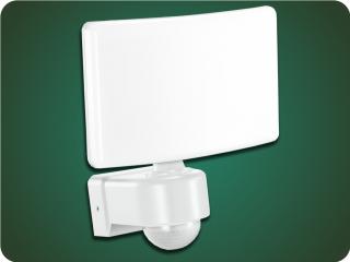 LED bezrámový reflektor s PIR senzorom 30W, 2200lm, IP65, 4000K, biely [AD-NL-6148WLR4] Denná biela