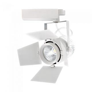 LED koľajnicové svietidlo 33W, biele (2640lm), 24-60°, SAMSUNG chip Studená biela