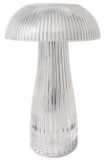 LED nabíjateľná stolná lampička priesvitná, 1W, 50lm, 3v1
