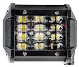 LED pracovné svetlo 12.8W, 1000lm, 12xLED, R10, 12/24V, IP67, uchytenie skrutkami [LB0114]