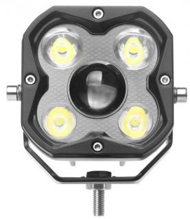 LED pracovné svetlo 4XLED + 1xLED s konvexnou šošovkou, 39W, 2700lm, 12/24V, IP67 [L0183]