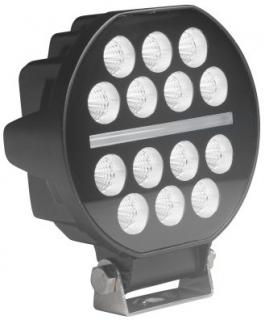 LED pracovné svetlo + LED pás, 18W+1,6W, 1300lm, 16xLED, 12/24V, IP67 [L0182]