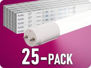 LED trubica 60CM, T8, 8.5W, 900lm, G13, sklo, 4000K (LED štartér nie je v balení) [WOJ+22301_8.5W]/25-PACK!