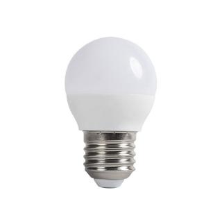 LED žiarovka stmievateľná E27, 6W (480-520lm), G45 [WOJ+14380] Teplá biela