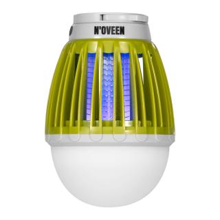 NOVEEN LED kempingové svietidlo s funkciou lapača hmyzu 1800mAh, 5W, do 40m2, IPX4 [IKN824]