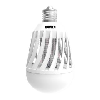 NOVEEN LED žiarovka s funkciou lapača hmyzu E27, 6W, do 40m² [IKN803]