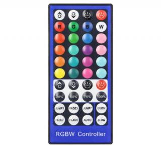ORNO diaľkové ovládanie pre RGB+W LED pásy, infračervené, 40 tlačidiel, 12-24V, 8A [AD-TL-6500/P40]