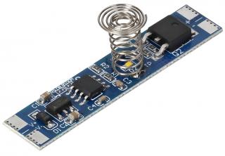 ORNO Dotykový stmievač pre LED pásy 8A, 5-24V, IP20 [AD-TL-6497/T-S]