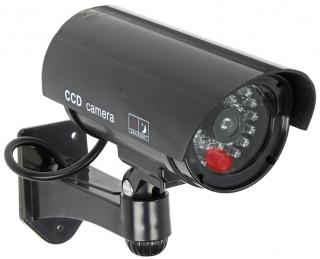 ORNO maketa bezpečnostnej kamery CCTV, 2xAA, čierna [CD-3/B]