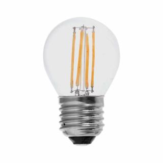 Retro LED žiarovka E27, 4W, 400lm, G45 Studená biela