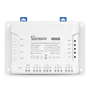 Smart switch SONOFF 4CHPROR3 +RF433, 100-240V [M0802010004]
